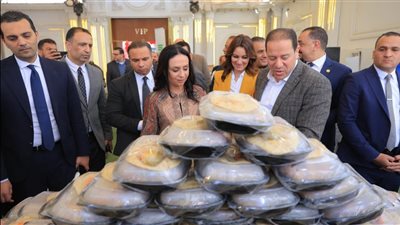 وزيرة التضامن الاجتماعي تتفقد مقر إطعام جمعية الأورمان بـ 
