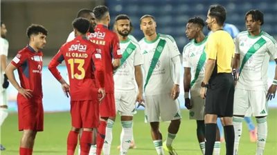 نتيجة وملخص مباراة الأهلي والرياض الشوط الثاني (1-0) اليوم في الدوري السعودي