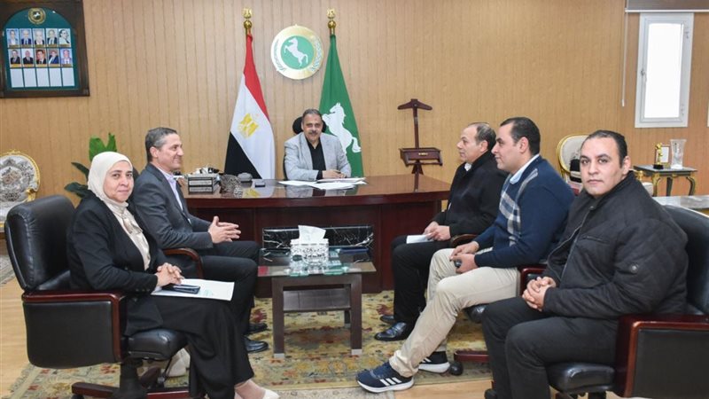 استقبال محافظ الشرقية