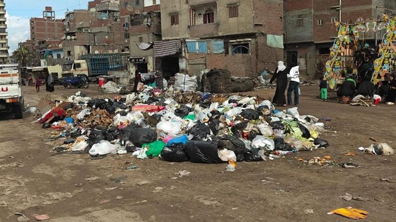 القمامة بطنطا - أرشيفية