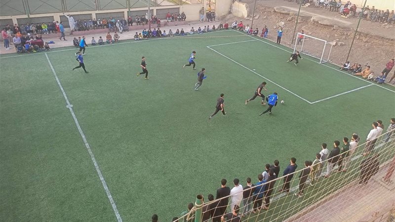 جانب من المباراة