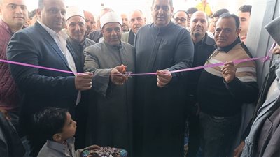 أوقاف دمياط تفتتح مسجد محمود حسن بعزبة عطا الله بقرية سيف الدين 