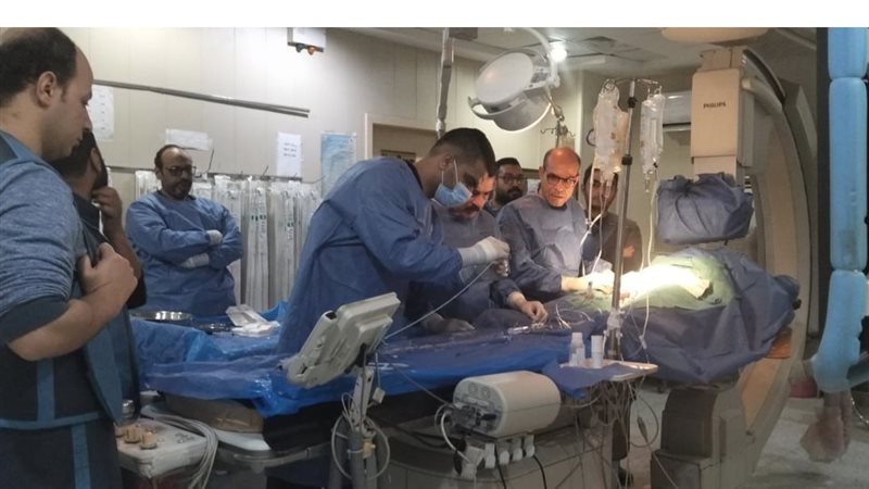  إجراء توسيع الصمام