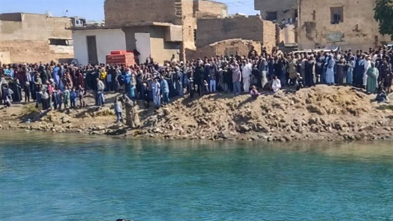 من موقع الحادث فى
