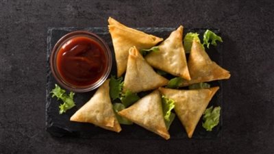 طريقة عمل سمبوسة لذيذة باللحم والخضار لمائدة رمضان 	