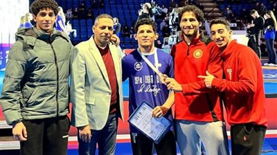 وزير الشباب والرياضة يهنئ عمر أمين بحصد برونزية بطولة إلكسندر ميدفيد
