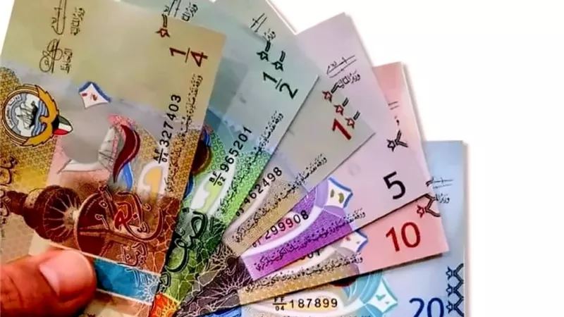 سعر صرف الدينار الكويتي