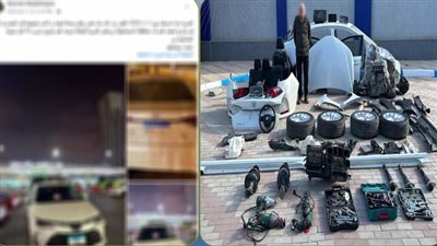 سرقة سيارة بالإسماعيلية.. الداخلية تضبط المتهم قبل تحويلها لقطع غيار