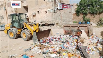 حملات مكثفة للنظافة ورفع الإشغالات بمراكز الفيوم وأبشواي وطامية