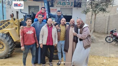 مبادرة شبابية بالفيوم لتحويل طريق الروضة– منشأة الجمال إلى طريق آمن