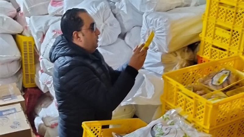 ضبط طن لحوم فاسدة