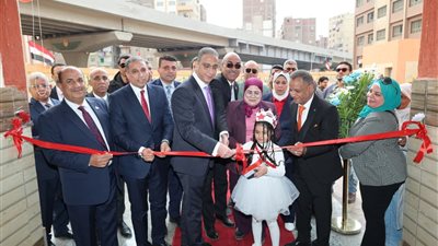بإجمالي 144 فصلًا دراسيًا.. الأنصاري يفتتح مدرستي الأقصى بالطالبية