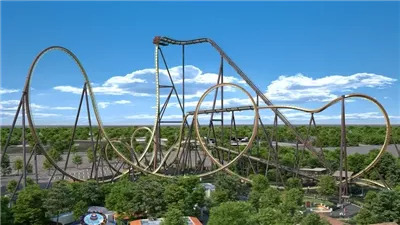 Six Flags تطلق أطول أفعوانية ذات حلقة عمودية في العالم 