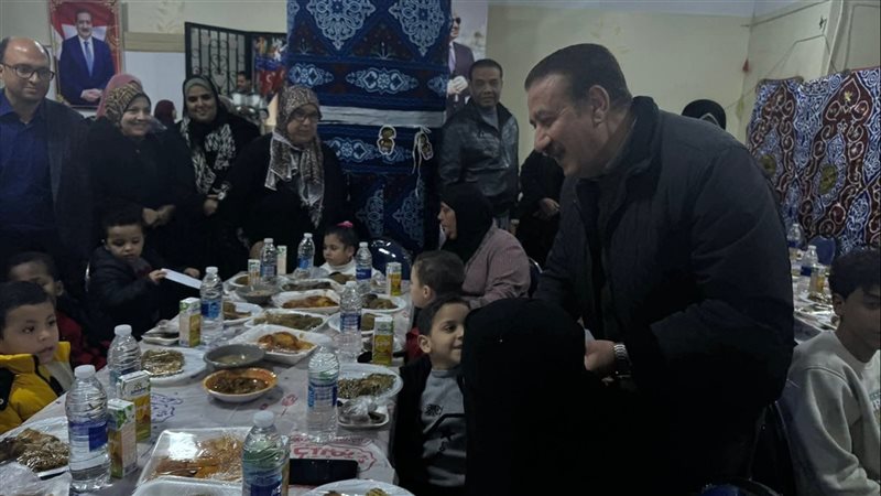 جانب من الإفطار الرمضاني