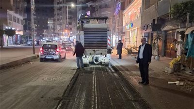محافظ الغربية يتابع تطوير شارع مصنع الكاوتش في طنطا تمهيدا لرصفه بالكامل