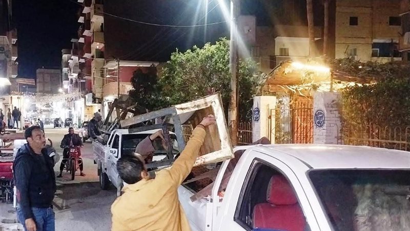 حملة مكبرة لرفع الاشغالات