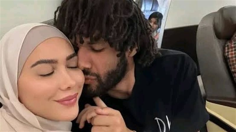 محمد النني وزوجته