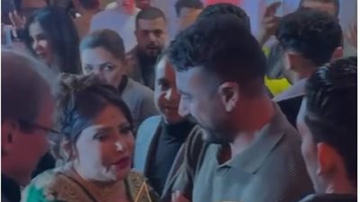 بعد ظهورهما في إحدى السهرات الرمضانية .. هل تصالح أحمد العوضي وبدرية طلبة ؟