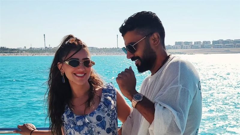 مي عمر ومحمد سامي