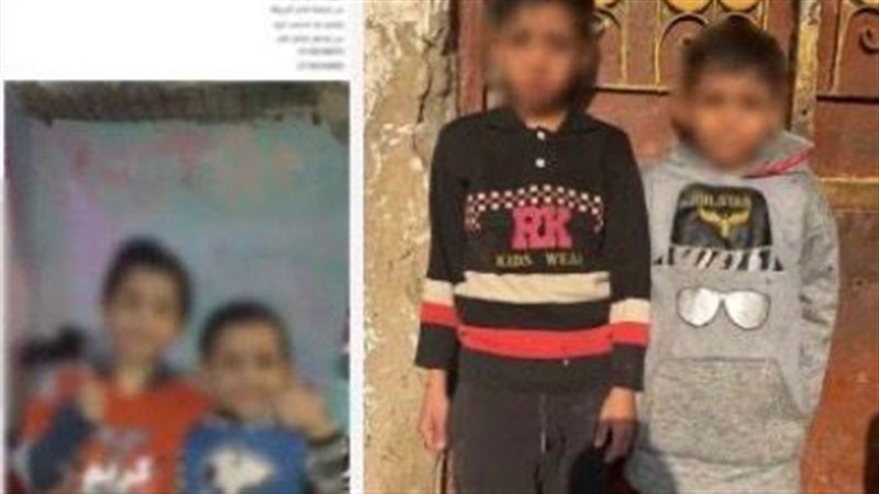 الطفلين 