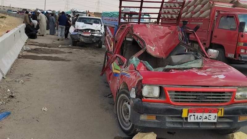صور من الحادث ببنى