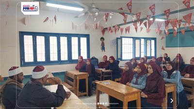 «تعزيز الوعي وقيم المواطنة» ندوة توعوية لأوقاف الفيوم بمدرسة أبشواي الثانوية