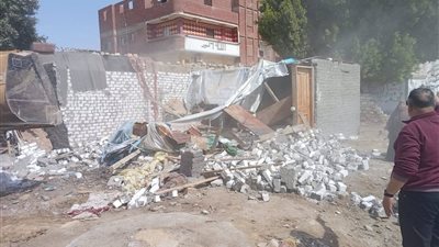حملة مكبرة لإزالة التعديات على أراضي أملاك الدولة بعرب المعمل بحي عتاقة 