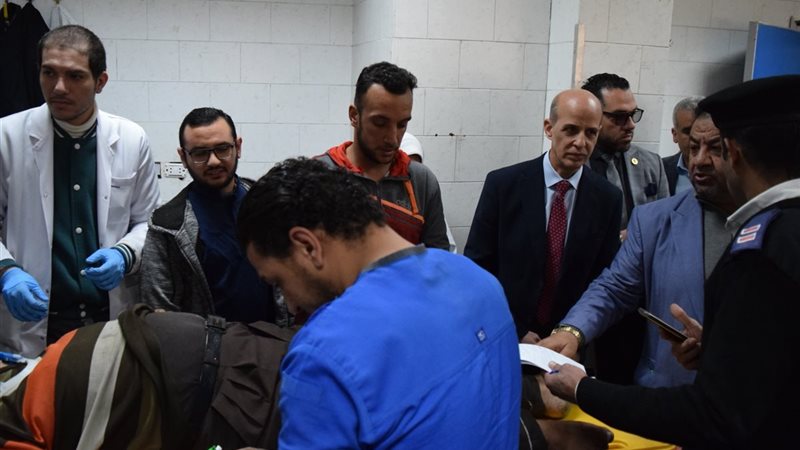 جانب من زيارة قيادات