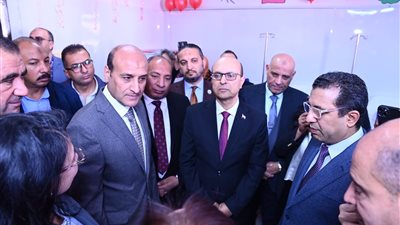 المنشاوي يفتتح عيادة اليوم الواحد لتلقي جرعات العلاج الكيماوي للأطفال 