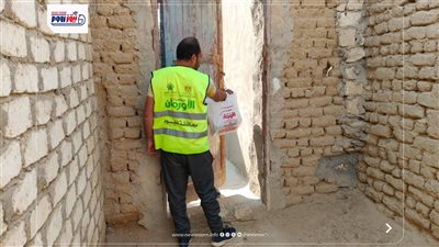 توزيع لحوم مجانًا على 3000 أسرة ضمن الأسر الأولى بالرعاية بقري محافظة الفيوم