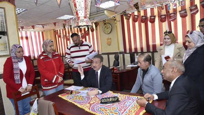 جانب من الجولة التفقدية