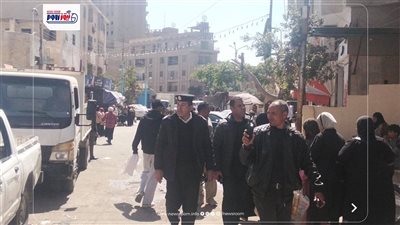 الفيوم: إزالة إشغالات بمراكز وقرى المدينة لتعزيز الانضباط وحركة المرور
