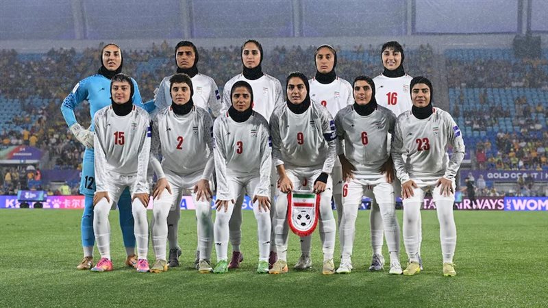 لاعبات المنتخب الإيراني