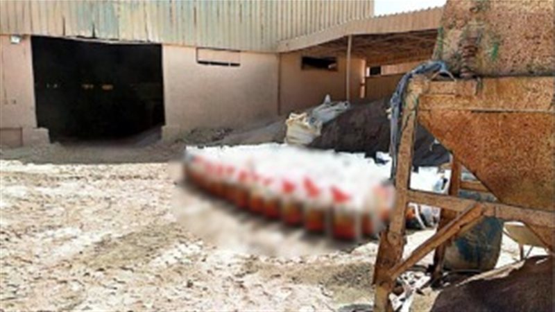 ضبط مصنع لإنتاج الأسمدة