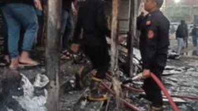 المعمل الجنائي يحسم الجدل: ماس كهربائي وراء حريق محلات سوق كوم أمبو