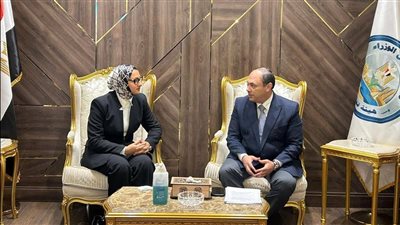 لبحث دعم المشروعات التنموية.. رئيس تنمية الصعيد يستقبل محافظ الوادي الجديد 