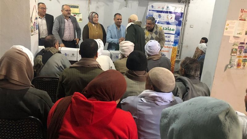 جانب من متابعة قيادات