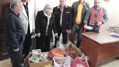 ضبط  لحوم وكبدة غير الصالحة ومجهولة المصدر بحملة رقابية بكوم حمادة