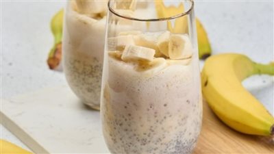 خطوة بخطوة.. طريقة عمل عصير الشوفان بالموز والحليب في دقائق 	