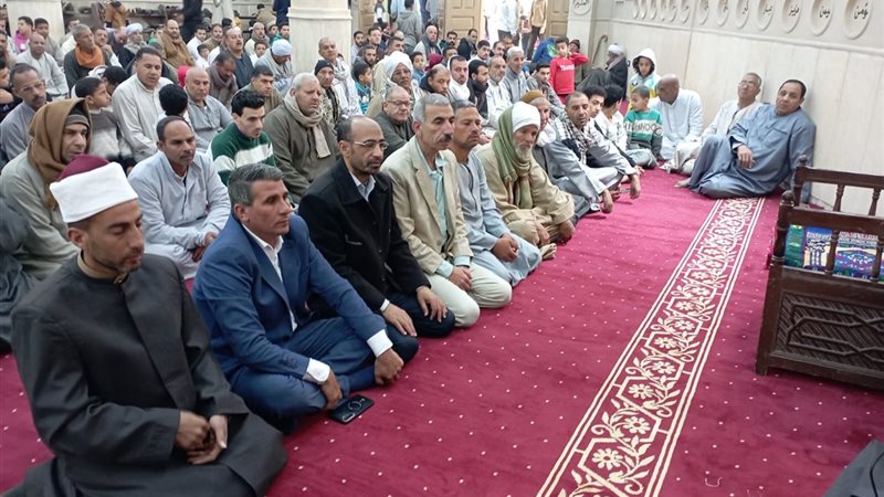 من افتتاح المسجد