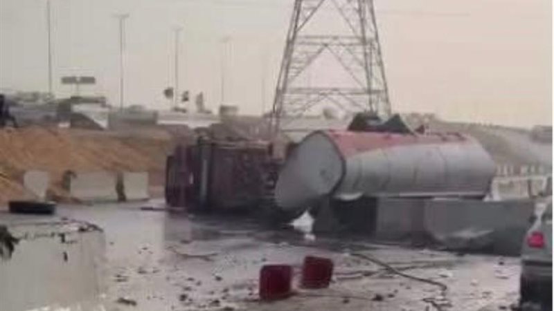صورة من الحادث 