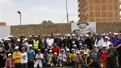 انطلاقة المرحلة الأولى لمبادرة أسوان بشبابها أجمل في منطقة السيل الجديد