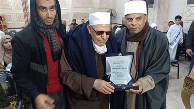 تكريم حفظة القرآن الكريم في ختام مسابقة سيف الدين الكبرى بدمياط