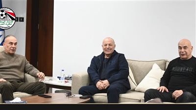 أبو ريدة يجتمع بحسام وإبراهيم حسن لإنهاء ترتيبات معسكر مارس