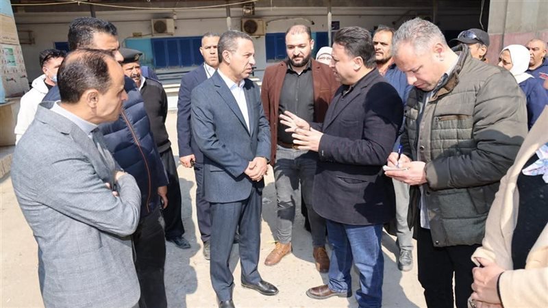 محافظ المنوفية ومدير