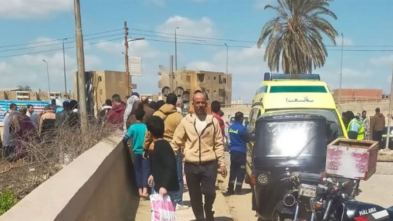 جانب من الحادث 