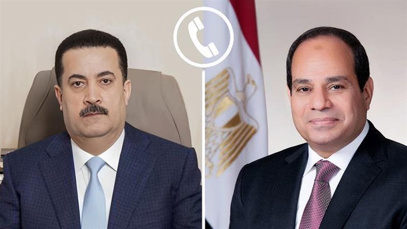 السيسي ومحمد شياع