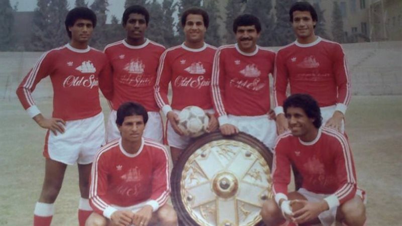 لاعبو الأهلي في الثمانينات