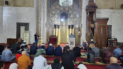 مديرية أوقاف الإسكندرية تحتفل بليلة القدر بمسجد سيدي أبي العباس المرسي 