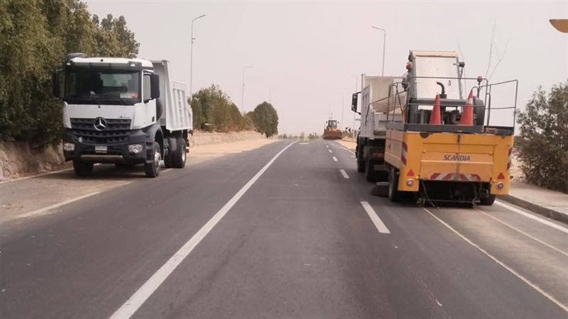 طريق مطار أسوان الدولي